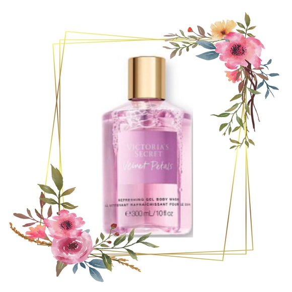 VS Velvet Petals Gel Body Wash With Unconditional Lip Gloss And Sleep Mask - Picture 2 of 5